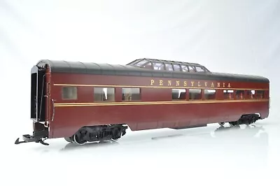 LGB G Gauge - 32580 PRR Streamline Dome Car - Boxed • £284.95