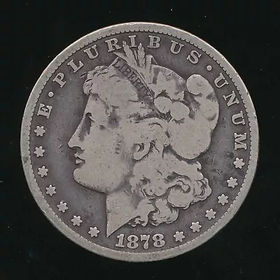 1878-cc Morgan Silver Dollar $1 ~ Circulated ~ Free S/h Inv:1 • $134.95