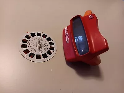 Vintage View-master Slide 3D Viewer RED Fisher Price Tyco Toys + Tweety Slide  • $7.93