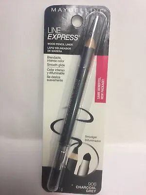 Maybelline Line Express Eye Liner Eyeliner Charcoal Grey #906 NEW PACKAGE • £11.96