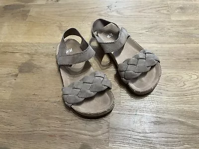 H&M Girls Summer Sandals Size 11 • £4