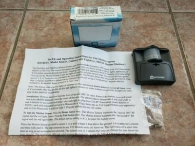 $9.99 • Buy X10 - Motion Sensor With Variable Delay, Model: MS14A-C New In Box