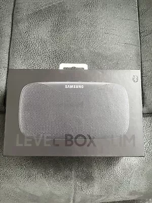 Samsung Level Box Slim Portable Wireless Speaker - Blue - New In Box • £15