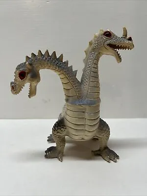 Two Headed Dragon Fantasy Figure Warrior Beast Imperial Vintage 1983 Hong Kong • $10.99