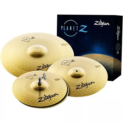 $279.95 • Buy Zildjian Planet Z 14 , 16 , 20  Complete Cymbal Set