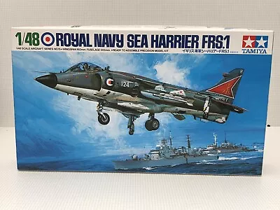 TAMIYA RAF Royal Navy Sea Harrier FRS.1 1:48 Scale Aircraft Model Kit New Set • £14.99