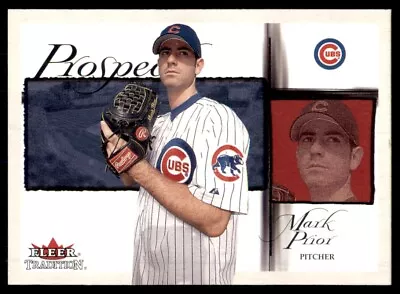 2002 Fleer Tradition Mark Prior Chicago Cubs #458 • $1