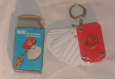 Mini Telephone Address Book Key Ring In New Condition • $9.99