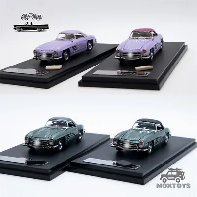 GFCC 1:64 300 SL Roadster Green/Purple Diecast Model Car • $32.15