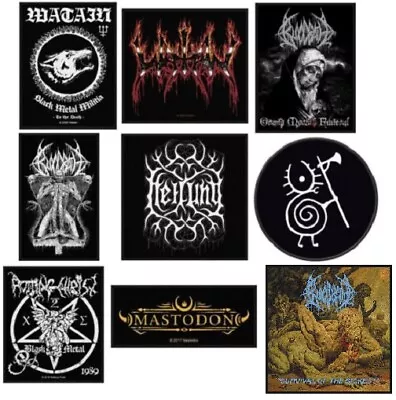 Official SEW-ON PATCH - WATAIN Bloodbath HEILUNG Rotting Christ MASTODON  • £3.50