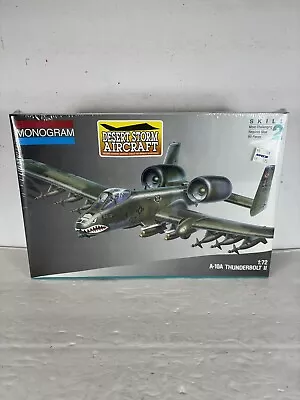 Monogram A-10A Thunderbolt II Model Kit 5474 1:72 Scale Desert Storm NEW SEALED • $23