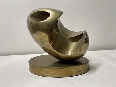 Mid Century Modern Bronze Signed Table Sculpture 1970's. Modernism • $2750