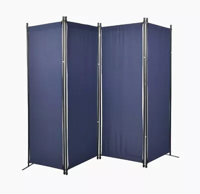 4 Panel Privacy Screen Room Divider Partition Setup • $32