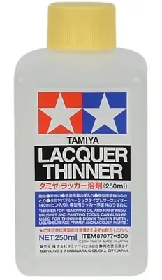 Tamiya Lacquer Thinner 250ml - 87077 • £9.18