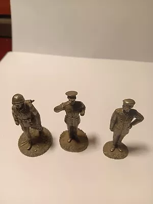 Vintage Pewter Soldier Figurines 1965-68 • $15