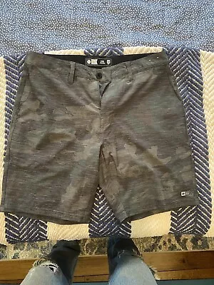 Camo Salty Crew Hybrid Shorts 34 New Without Tag • $34.99