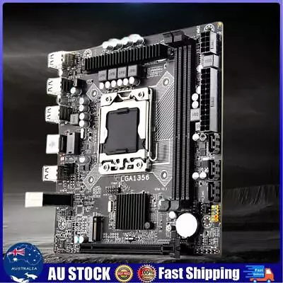 X79A V2 Motherboard 100M NIC M-ATX 64GB LGA1356 2 DDR3 Computer Motherboard AU • $50.71