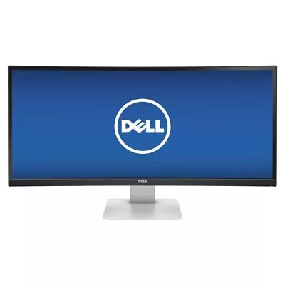 Dell U3415W 34-In UltraSharp WQHD 3440 X 1440 Ultrawide Curved Monitor • $379.99