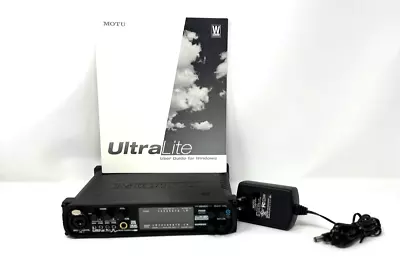 Original MOTU Ultra Lite FireWire Audio Interface With Manual For PC • $139.95