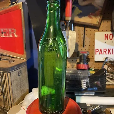 Vintage Clicquot Club Green Glass Soda Pop Bottle • $12.99