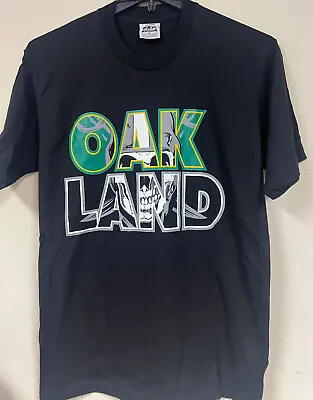 OAKLAND T-shirt OAKLAND A's & RAIDERS Colors Shirt - NEW • $19.99
