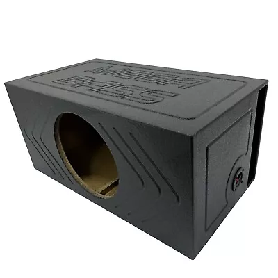 Single 8  Mega Bass Series Vented Subwoofer Box Ported • $79