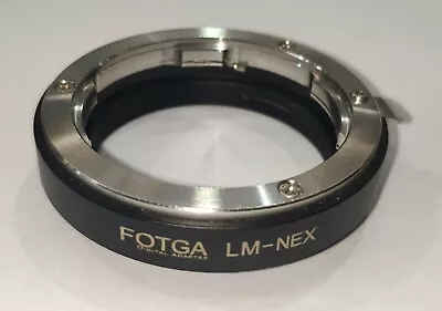 $15 • Buy LM-NEX Adapter Ring Leica M LM Lens To Sony E-Mount NEX A7S A7R II A6500 A6000
