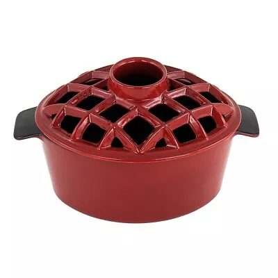 2.2 Qt Enamel Woodstove Steamer - Lattice Top • $71.74