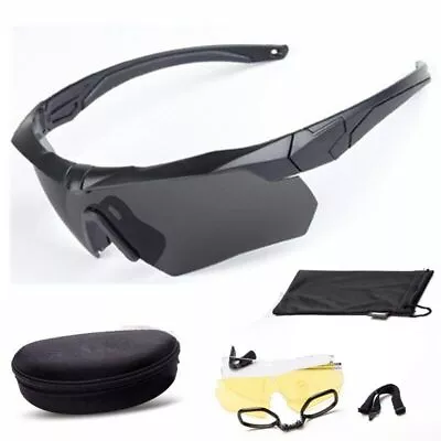 NEW Bulletproof Glasses Outdoor Sport Eyewear Tactical Goggles Shooting • $20.20