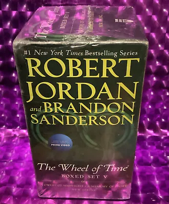 📚 Wheel Of Time Premium Boxed Set V: BOOK Towers Of Midnight ROBERT JORDAN🆕 • $50.94