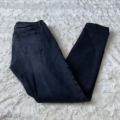 CAbi Women's Black Wash Slim Boyfriend Jeans Size 4 • $16.24