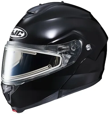 HJC C91 Snowmobile Helmet Electric Shield Black XS S M L XL 2X 3XL 4XL 5XL BK • $239.99