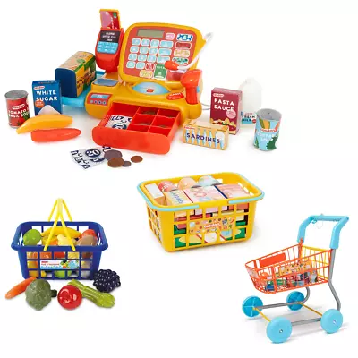 Casdon SUPERMARKET TILL Cash Register Shop Role Play Pretend Kids Toy - TRACKED • £12.99