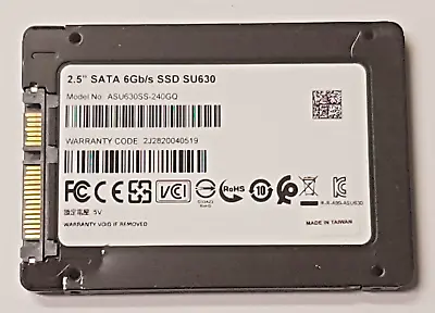 240 GB SATA III ADATA Ultimate SU630 ASU630SS-240GQ SSD 25   Internal Hard • £83.68