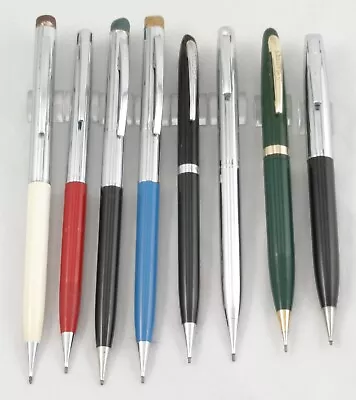 8 Vintage Sheaffer 0.9mm Mechanical Pencils - 1940-70's - Made In USA - Working • $28