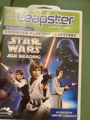 LeapFrog Leapster Learning Game Star Wars Jedi Reading New Leapster 2 • $13.71