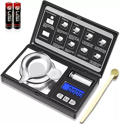 Milligram Scale 50G/0.001G Digital Jewelry Scale Micro Gram Scale For Powder • $28.82