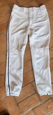 Mizuno Youth Baseball Pro Piped G2 Pants 3xl 32-34 White Royal Blue Padded Nwt • $19.99