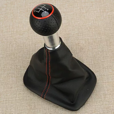 5 Speed Gear Shift Knob With Boot Fit For VW Golf MK1 MK2 MK3 Lupo Polo Passat • $14.10