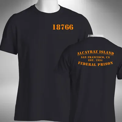 Alcatraz Island T-Shirt Funny Halloween Prison Fancy Dress • £10.49
