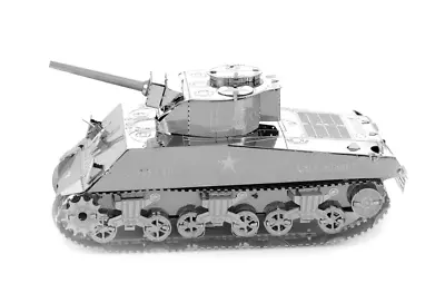 Explorafind 3D Metal Art - US Army Sherman WW2 Tank 3D Model Building Kit • $10.95