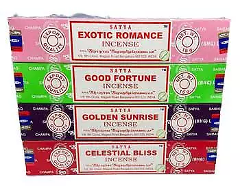 8 Varity Pack Satya Incense Stick 15 Gm W Burner • $24