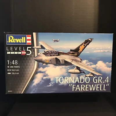 Revell 03853 Tornado Gr.4 Farewell Model Kit-nib-1:48 Scale • $43.75