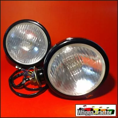 HLT5910 Headlight Set Massey Ferguson MF 35 65 Tractor - 2 Side Mount Headlights • $121