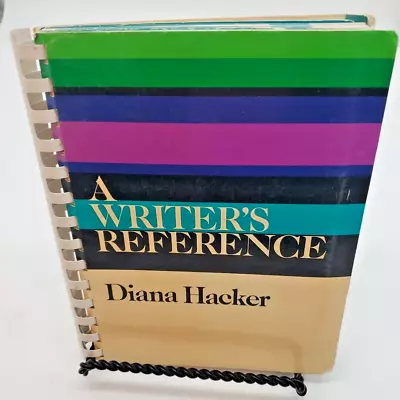 Diana Hacker A Writer's Reference 1989 Edition HTF • $10.40