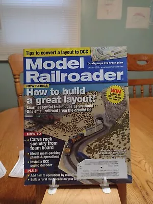 Model Railroader Magazine: January  2010 (RRR5).  • $1.75