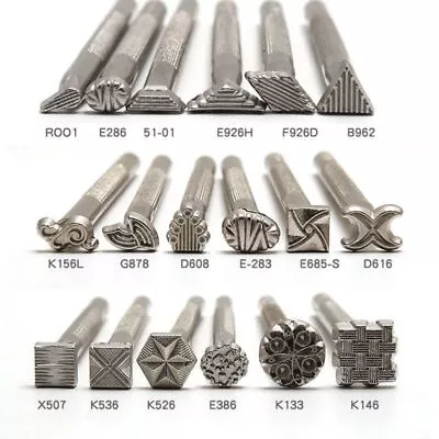 Leather Stamping Metal Punch Tool Different Patterns Leather Craft Decoration • $20.69