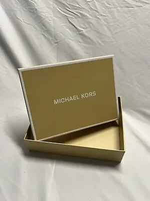 Michael Kors Empty Shoe Box Gift Box Brown 10in*12.5in*4.5in • $8.99