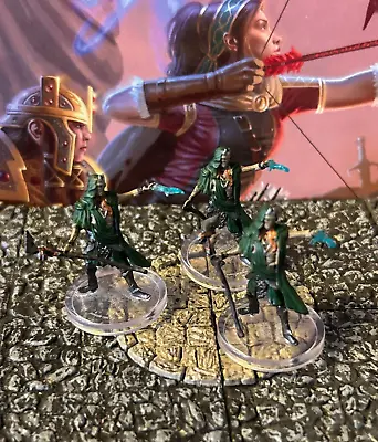 Deathlock Lot X3 D&D Miniature Dungeons Dragons Boneyard Undead Skeleton Wizard • $5.99