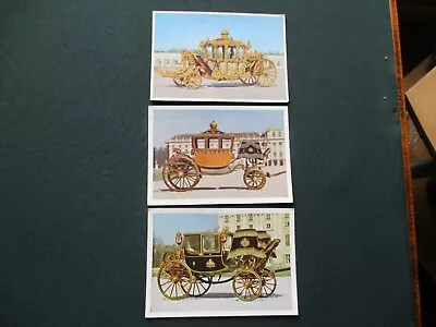3 CARRIAGES   NAPOLEON IMP. COURT VIENNA ETC.   NOT POSTED. FROM 1970/80s ? • £1.25